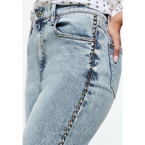 Alice + Olivia Bootcut Studded Bodie Jean size 26 - Picture 9 of 9